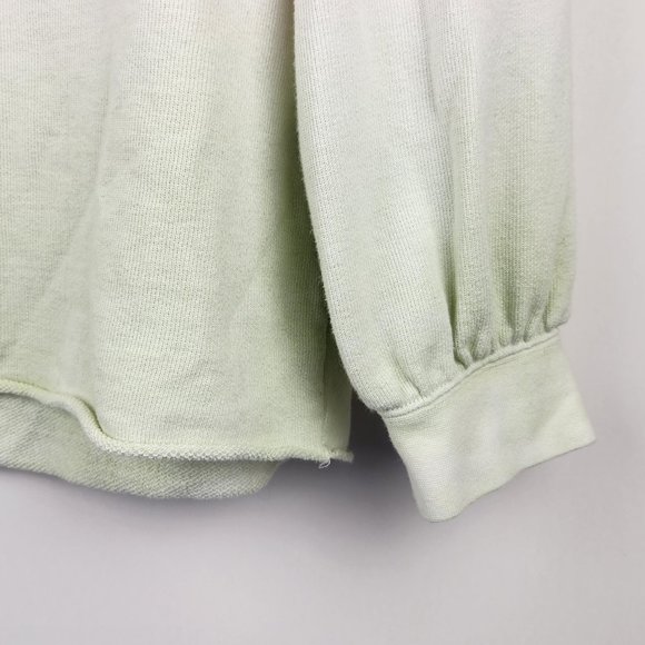 Rails Reeves Blue Mint Dip Dye Ombre Sweatshirt sz M - Picture 6 of 10